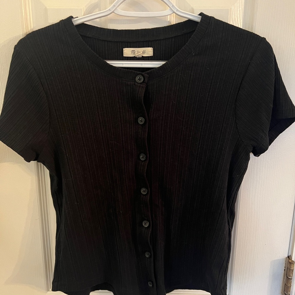 Madewell button up t-shirt